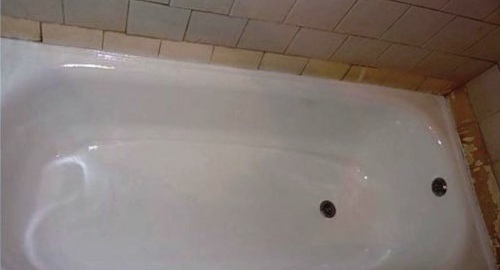 Реставрация ванны жидким акрилом | Угрешская